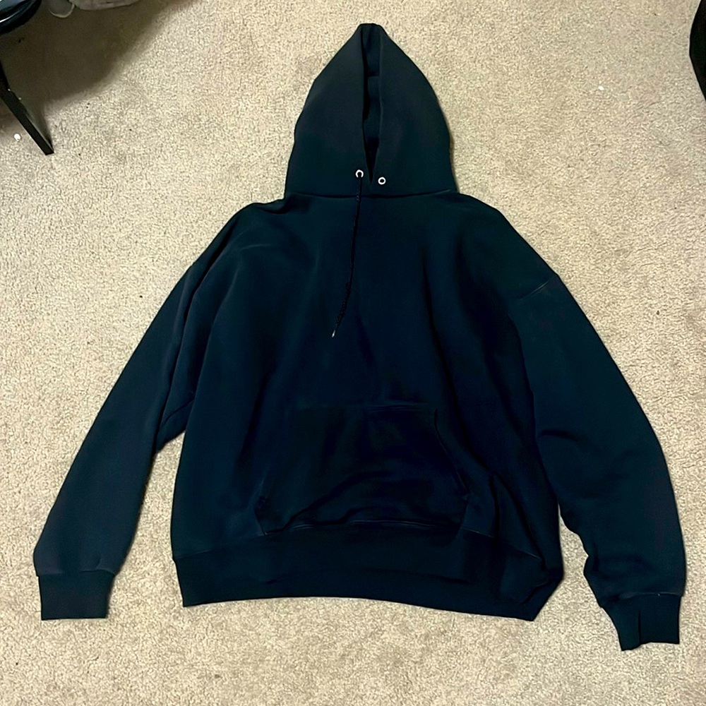 Heavyweight Black Hoodie size small